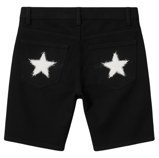 Black Rich Star Classic shorts