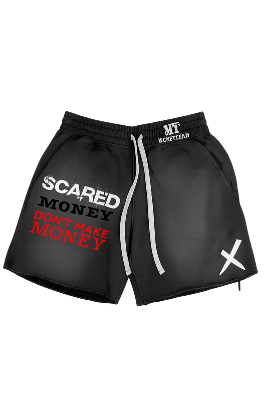 Scared Money sweat shorts