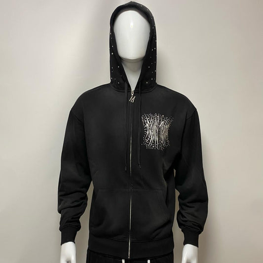 MTA RHINESTONE ZIPUP