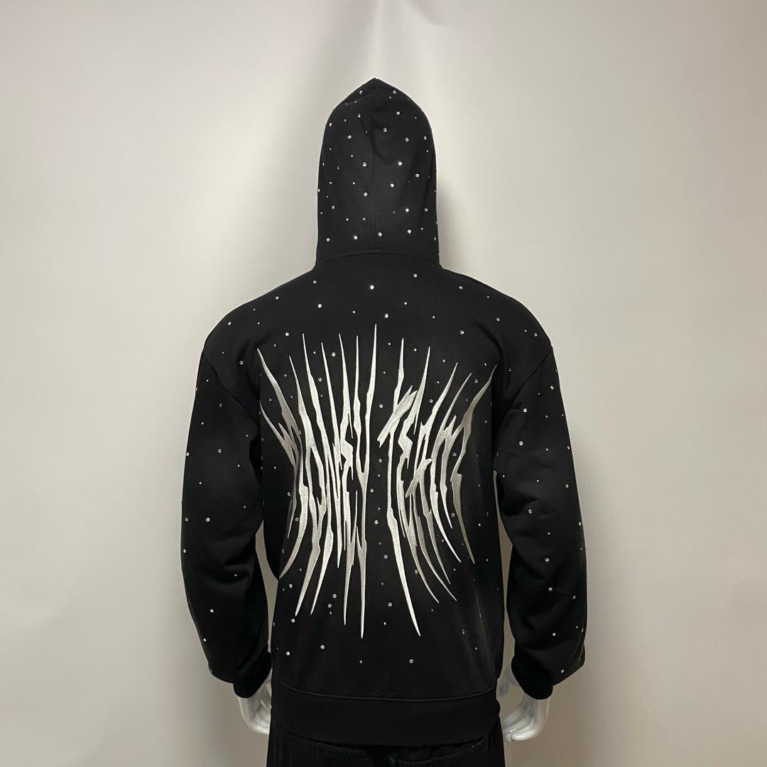 MTA RHINESTONE ZIPUP