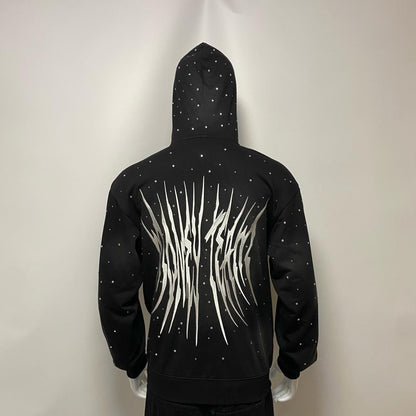 MTA RHINESTONE ZIPUP