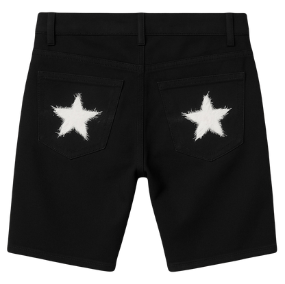 Black Rich Star Classic shorts