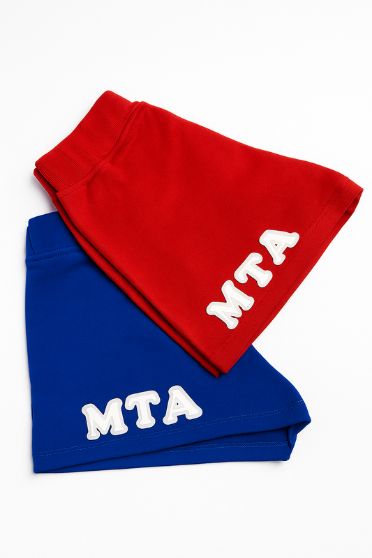 Women’s MTA patch short shorts